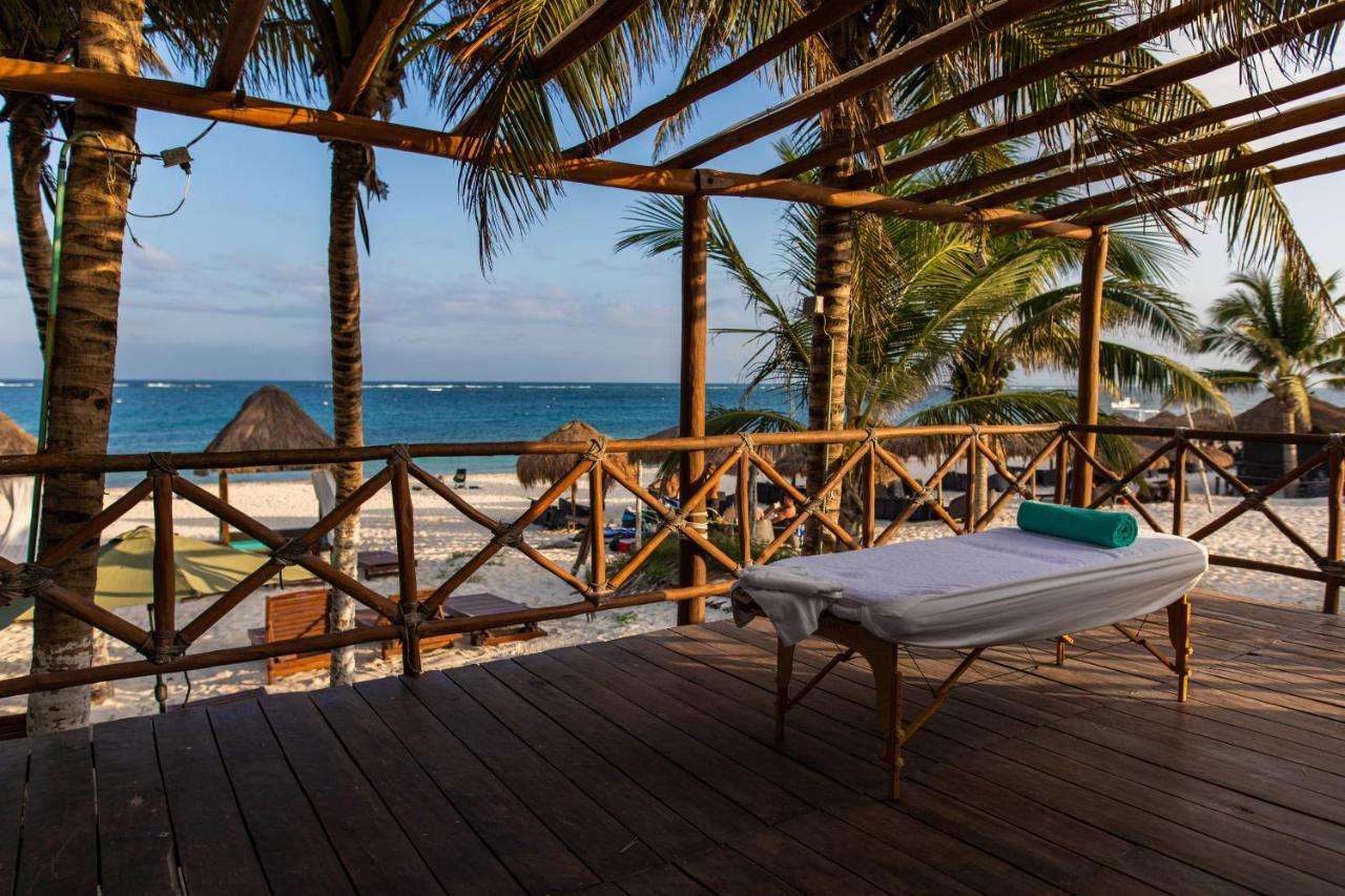 Hotel & Beach Club Ojo De Agua Puerto Morelos Bagian luar foto