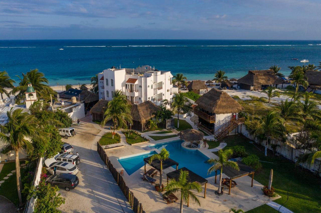 Hotel & Beach Club Ojo De Agua Puerto Morelos Bagian luar foto