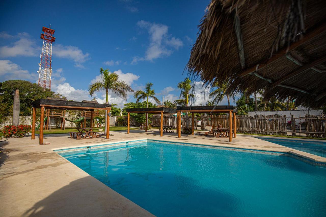 Hotel & Beach Club Ojo De Agua Puerto Morelos Bagian luar foto
