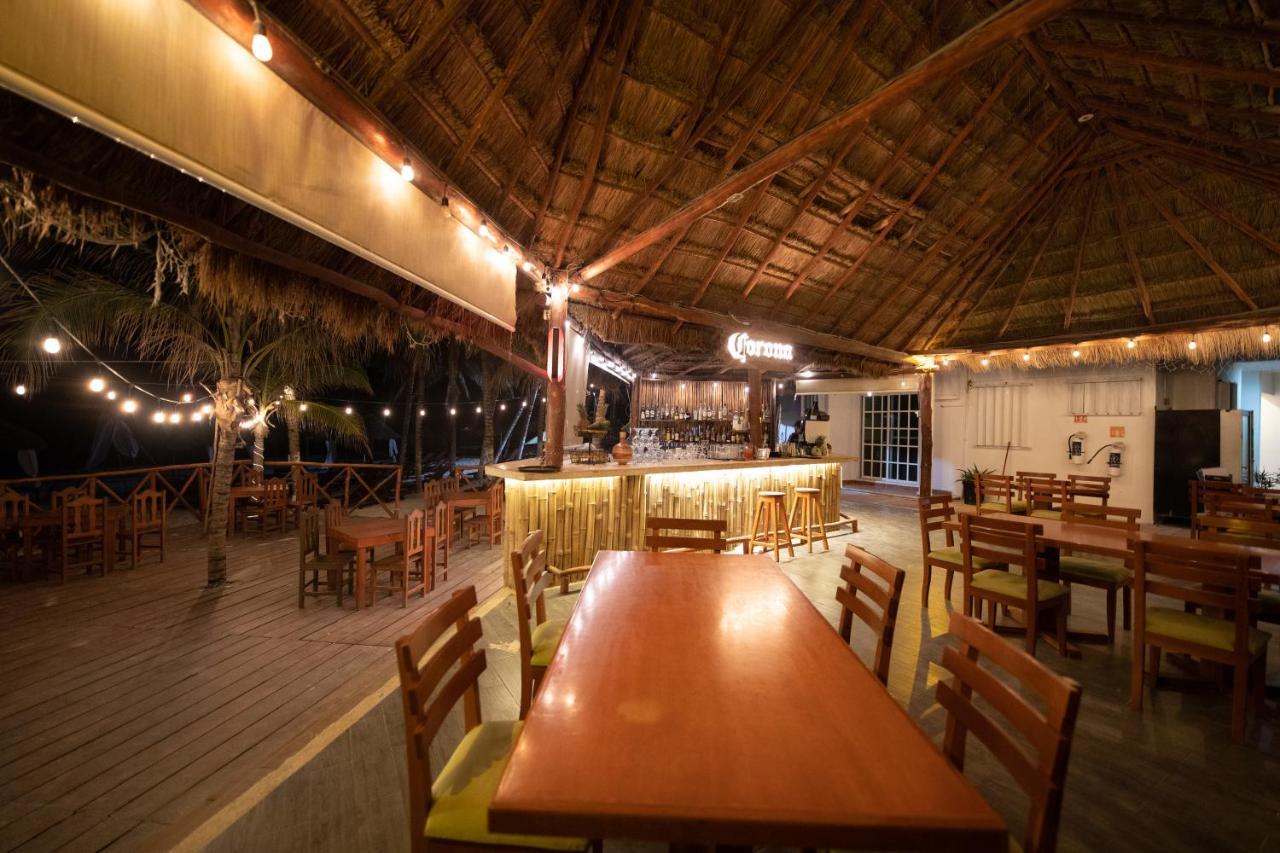 Hotel & Beach Club Ojo De Agua Puerto Morelos Bagian luar foto