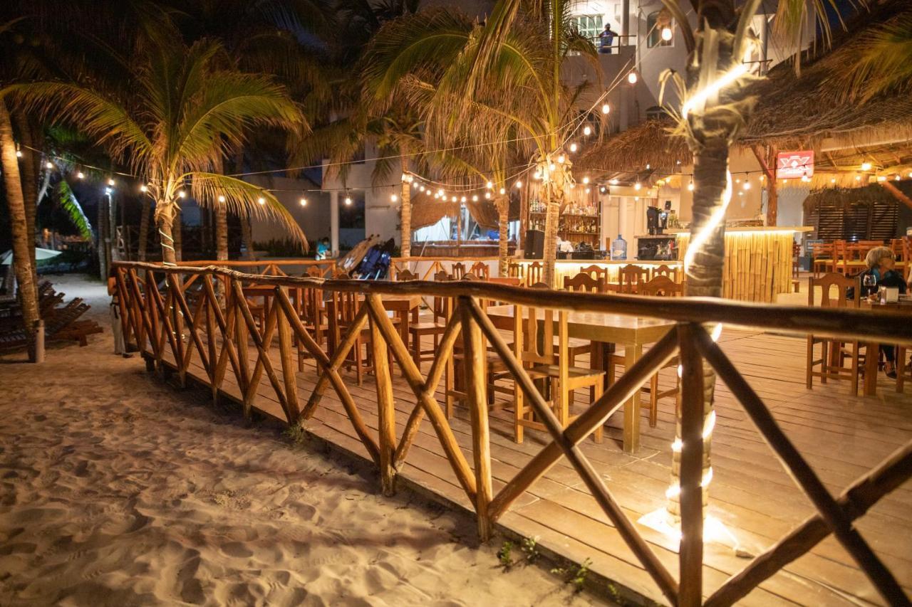 Hotel & Beach Club Ojo De Agua Puerto Morelos Bagian luar foto