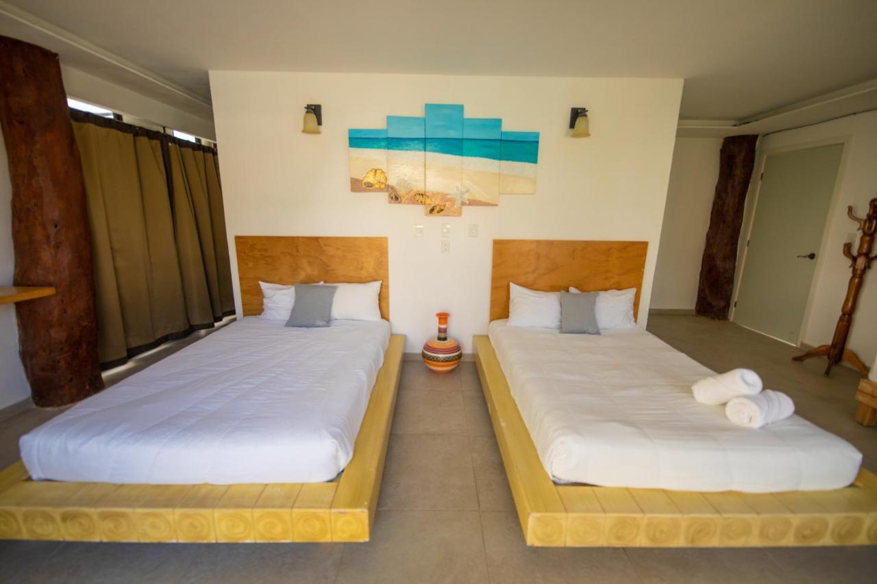 Hotel & Beach Club Ojo De Agua Puerto Morelos Bagian luar foto
